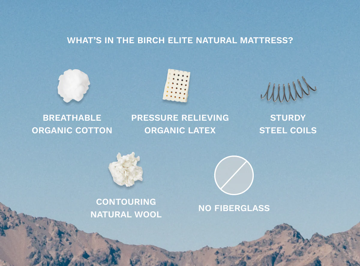 Birch Elite Natural Mattress - Image 3