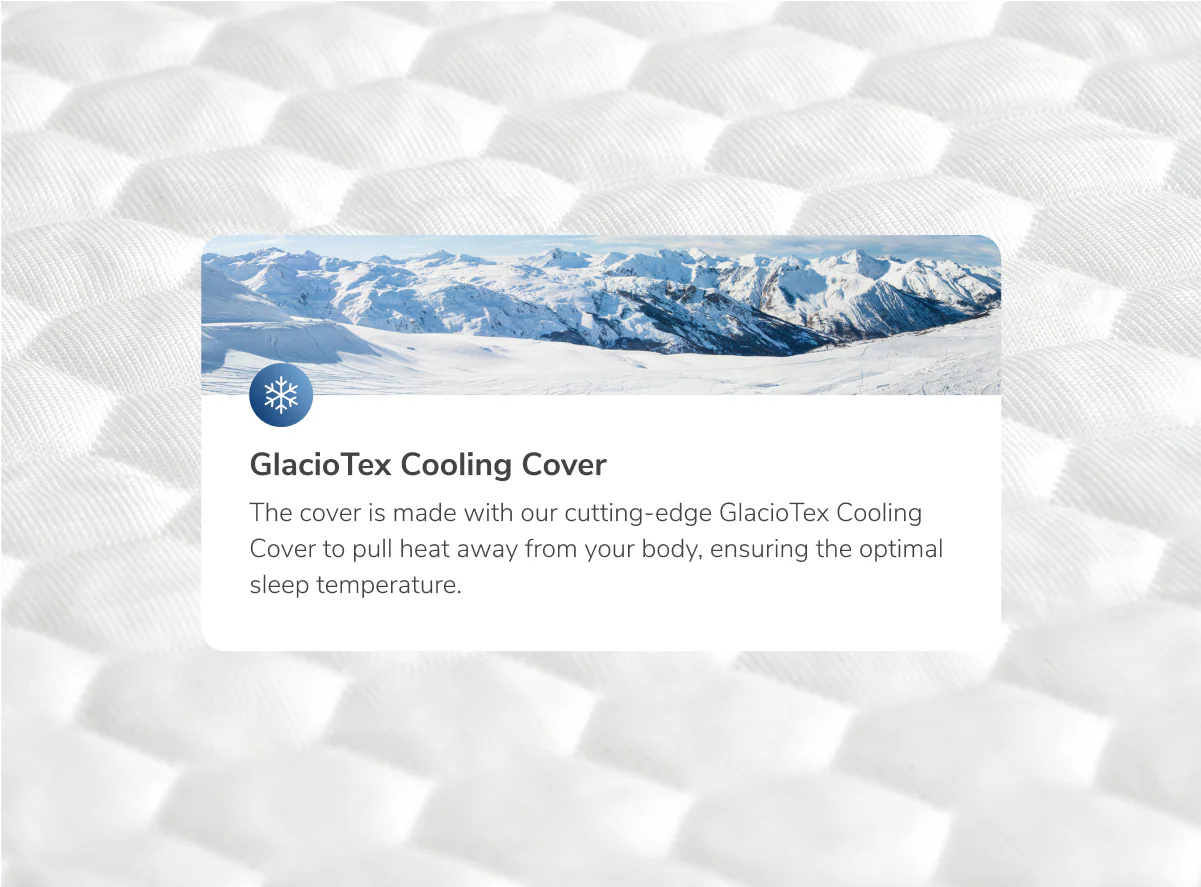 Helix ErgoAlign Mattress Topper with GlacioTex - Image 5