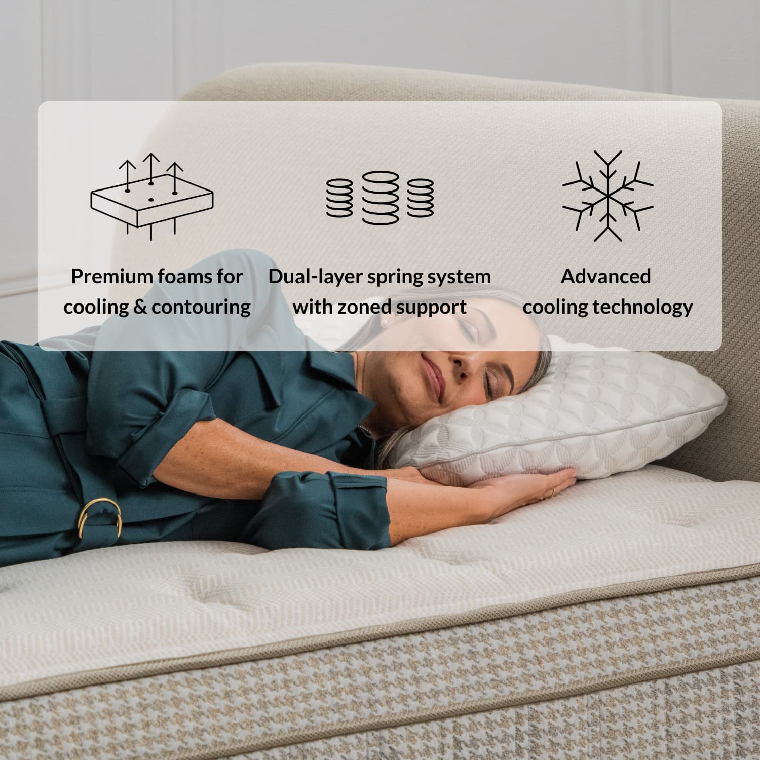 Leesa Reserve Hybrid Mattress - Image 4
