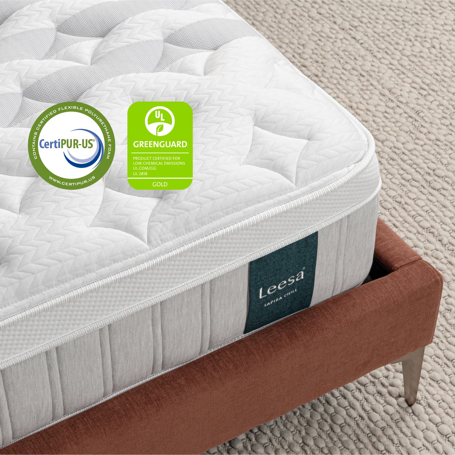 Leesa Sapira Chill Hybrid Mattress - Image 6