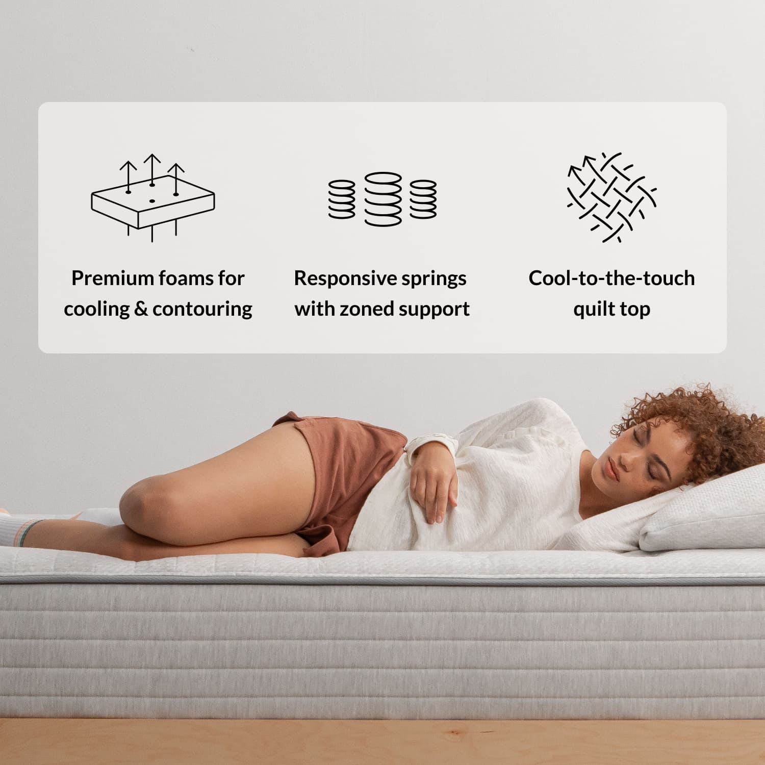 Leesa Studio Chill Hybrid Mattress - Image 4